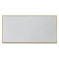 United Visual Products Corkboard, Cork, 2 Door, 48x36" UV303-SATIN-CORK